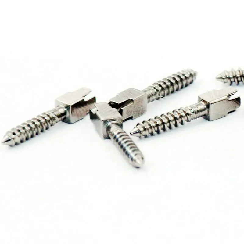 Dental instrument Titanium Plated Screw Post 12pcs Dental Screw Post for Dentist Supplies Dental Materials