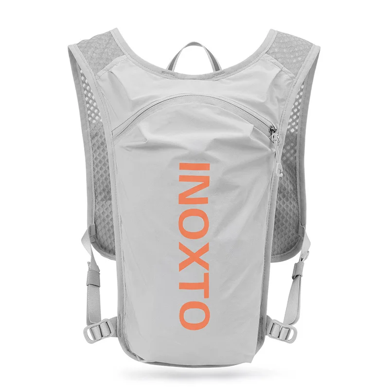 INOXTO Waterproof Running Backpack 5L Ultra-light Hydration Vest Backpack Men Mountain Bike Leather Bag Women Breathable Gym Bag