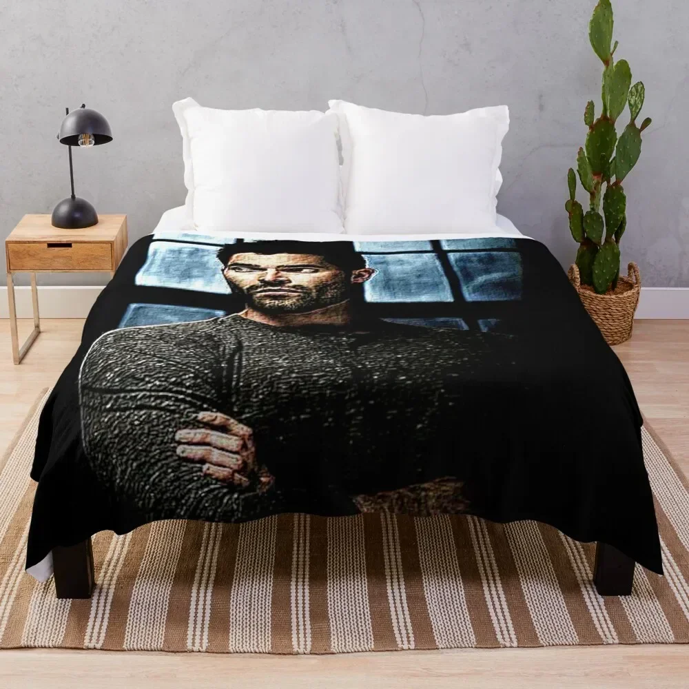 Derek Hale Throw Blanket Polar Luxury Thicken cosplay anime Extra Large Throw Blankets