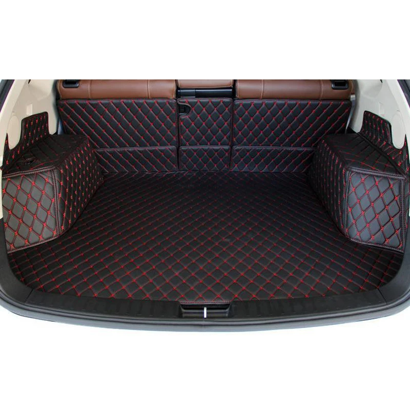 

Durable Custom Leather Colorful Car Trunk Boot Mat For Suzuki Swift SX4 S-Cross Alto Ciaz Auto Carpet Accessories Interior Parts