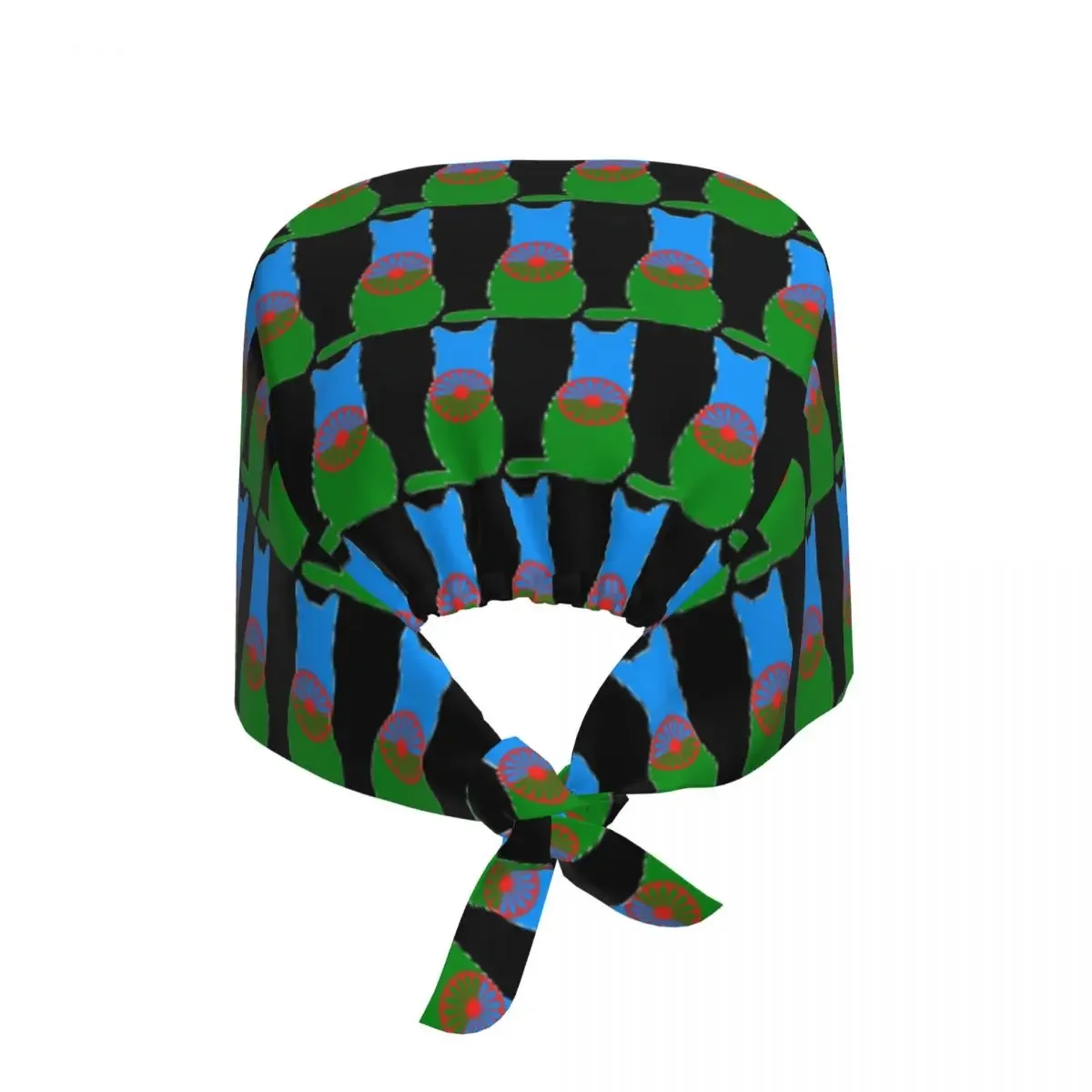 Romany Gypsy Flag Scrub Hat Doctor Working Surgical Cap Men Women Adjustable Nursing Caps for Dentist