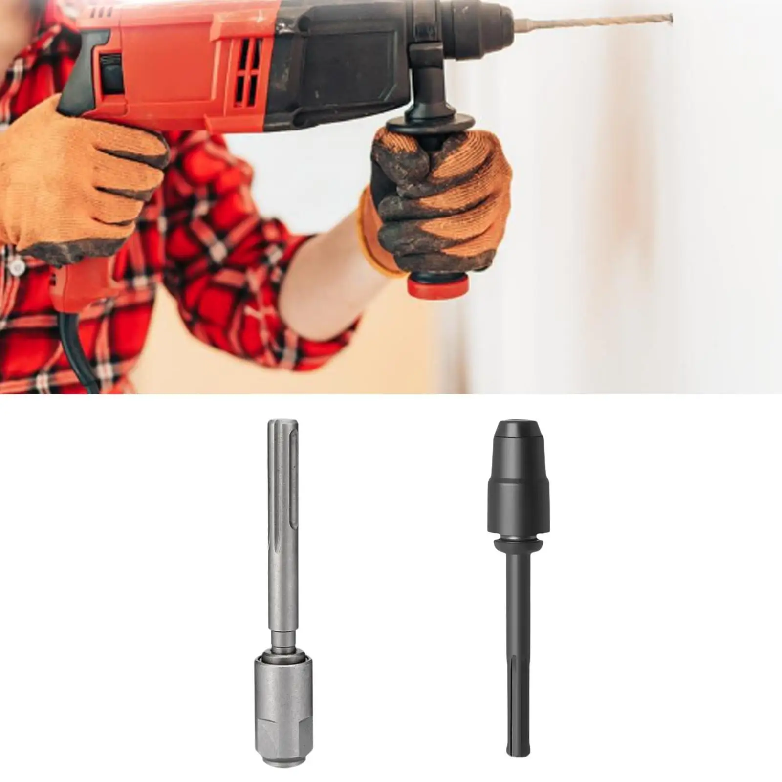 SDS Max to SDS Plus Adapter Universal Drill Converter for Rotary Hammers