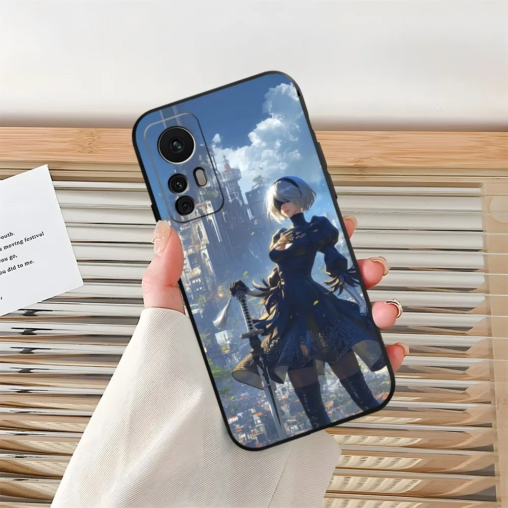 2B NieR Automata Phone Case Funda for Xiaomi 14 11T 13 12 Lite Ultra Redmi Note 13 10 Pro POCO F4 F5 X5 Pro Coque