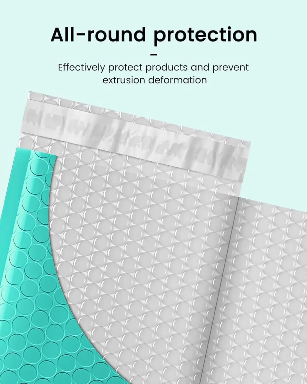 Bubble bag, waterproof appearance, suitable for business transportation gift packaging, safe adhesive, durable mail bag