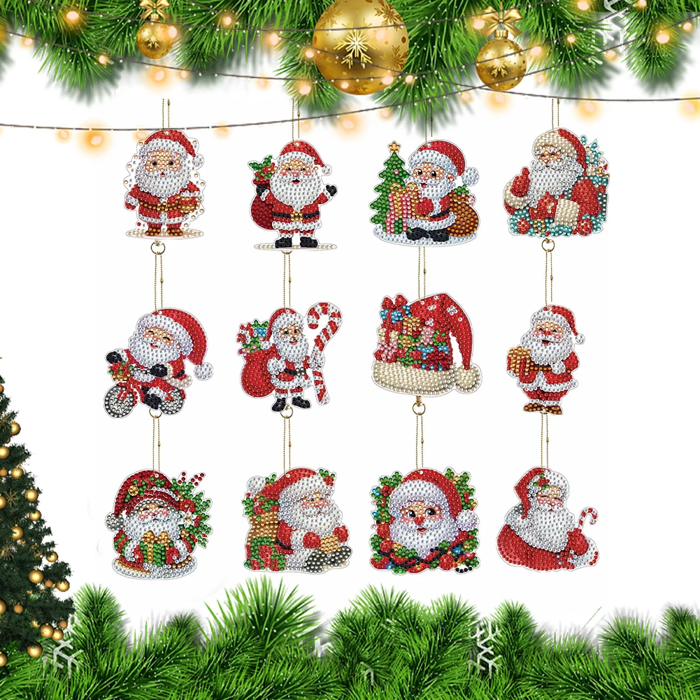 12Pcs Christmas Dia…