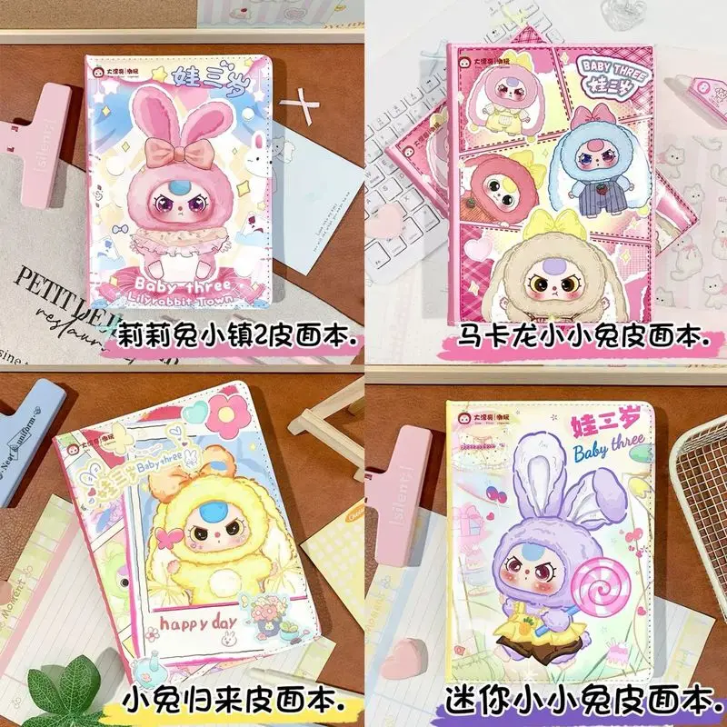 

In Stock Babythree Doll A5 Color Page Diary Student Prize Children'S Gift Cute Printed Notebook Girl's birthday gift