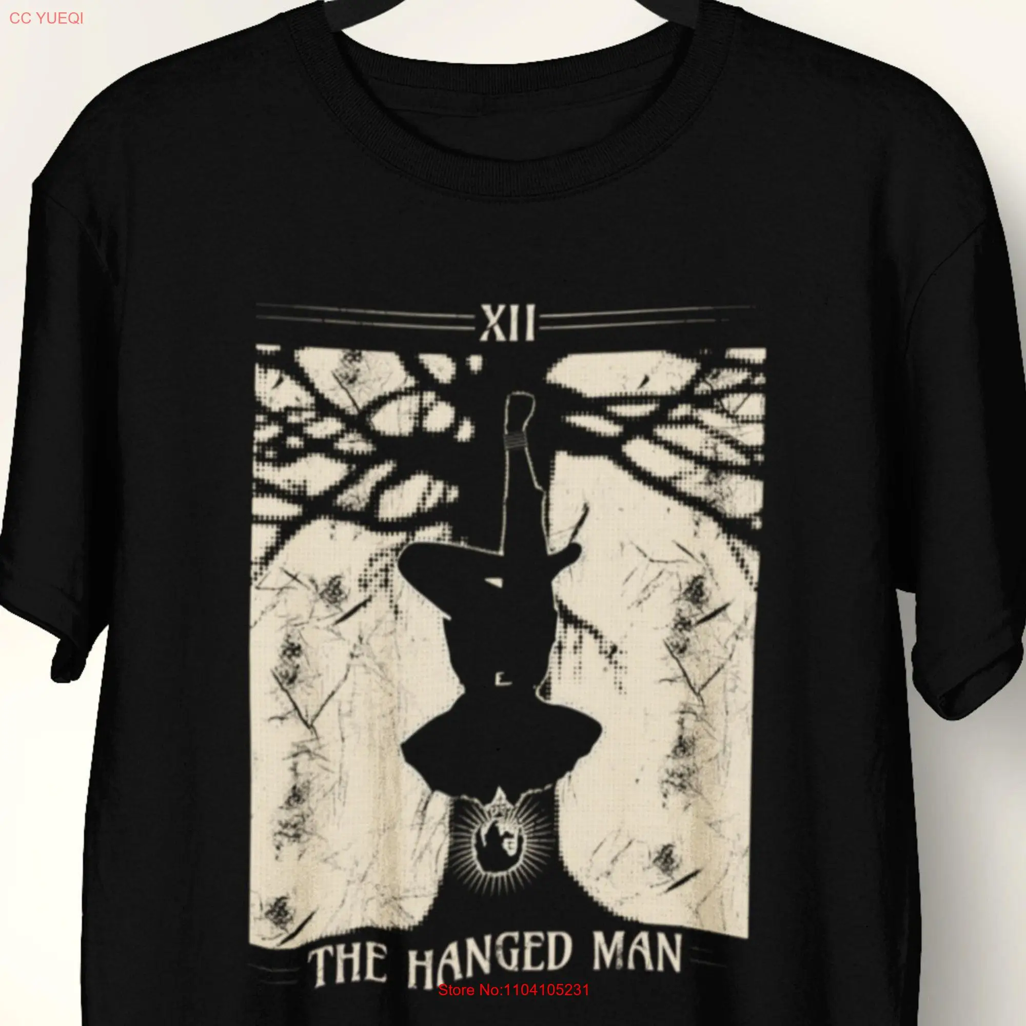 TaroT T Shirt The Hanged Man Card s Fortune Teller Future Telling  long or short sleeves