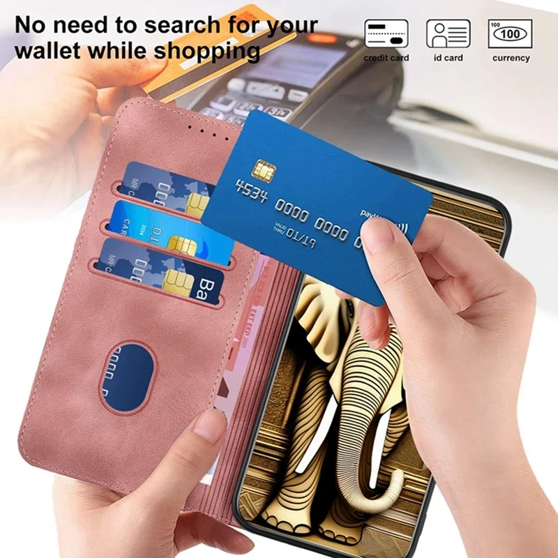 Wallet Magnetic Buckle Flip Leather Cover For Xiaomi Redmi 13C 12 10 10C 9 9A 9T Note 13 13 Pro 12S 12 Pro Plus 11 11S 10S 9 9S