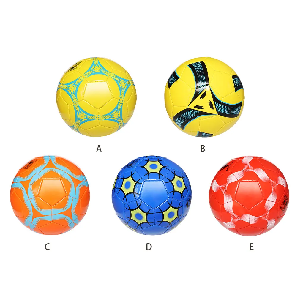 Balones de fútbol divertidos y competitivos para trabajo en equipo y entrenamiento, balón de fútbol profesional portátil de larga vida útil