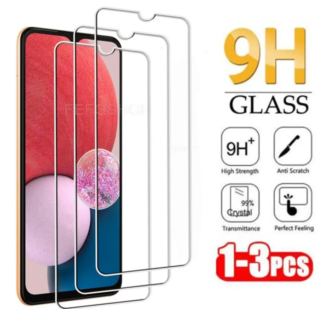 HD Original Tempered Glass For Samsung Galaxy A13 4G SM-A137F, SM-A137F/DSN, SM-A137F/DS Screen Protective Protector Cover Film