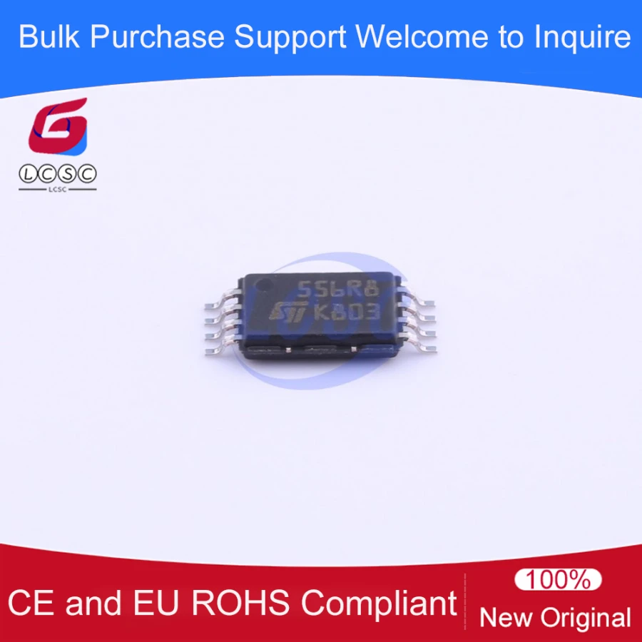 

10Pcs/Pack M95256-RDW6TP 256-Kbit Serial SPI Bus EEPROM with High-speed Clock Memory IC TSSOP-8 Chip Code 556R8