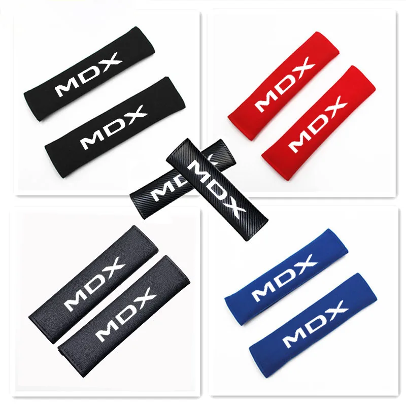 Car Safety Belt Cover Shoulder Pad Car Seat Belt Pad for Child Kids for Acura MDX Car Accessories Car Shoulder Protector Pad