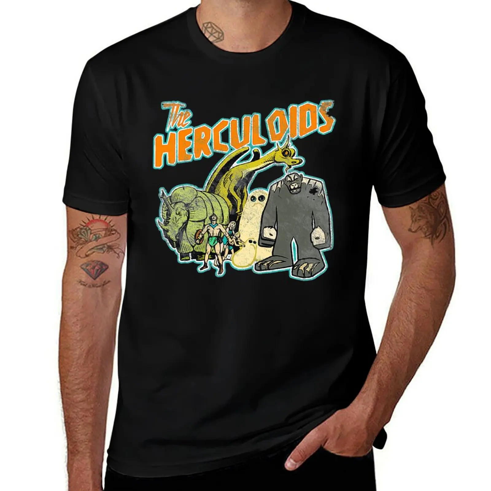 

Herculoids (5) T-Shirt t shirt men 100% cotton luxury brand mens graphic t shirts