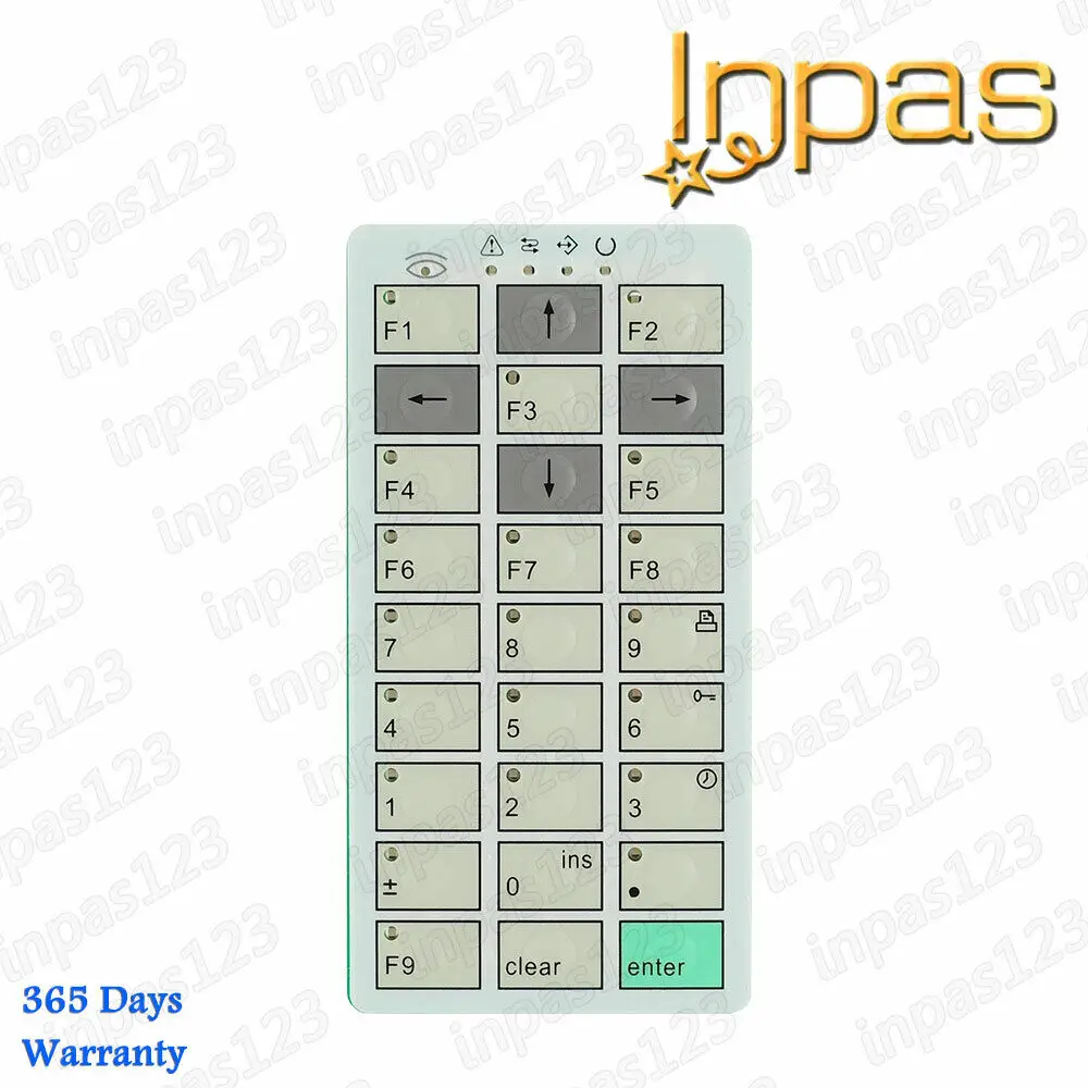 Replacement for UniOP ePALM10 ePALM10-0066 Membrane keyboard keypad