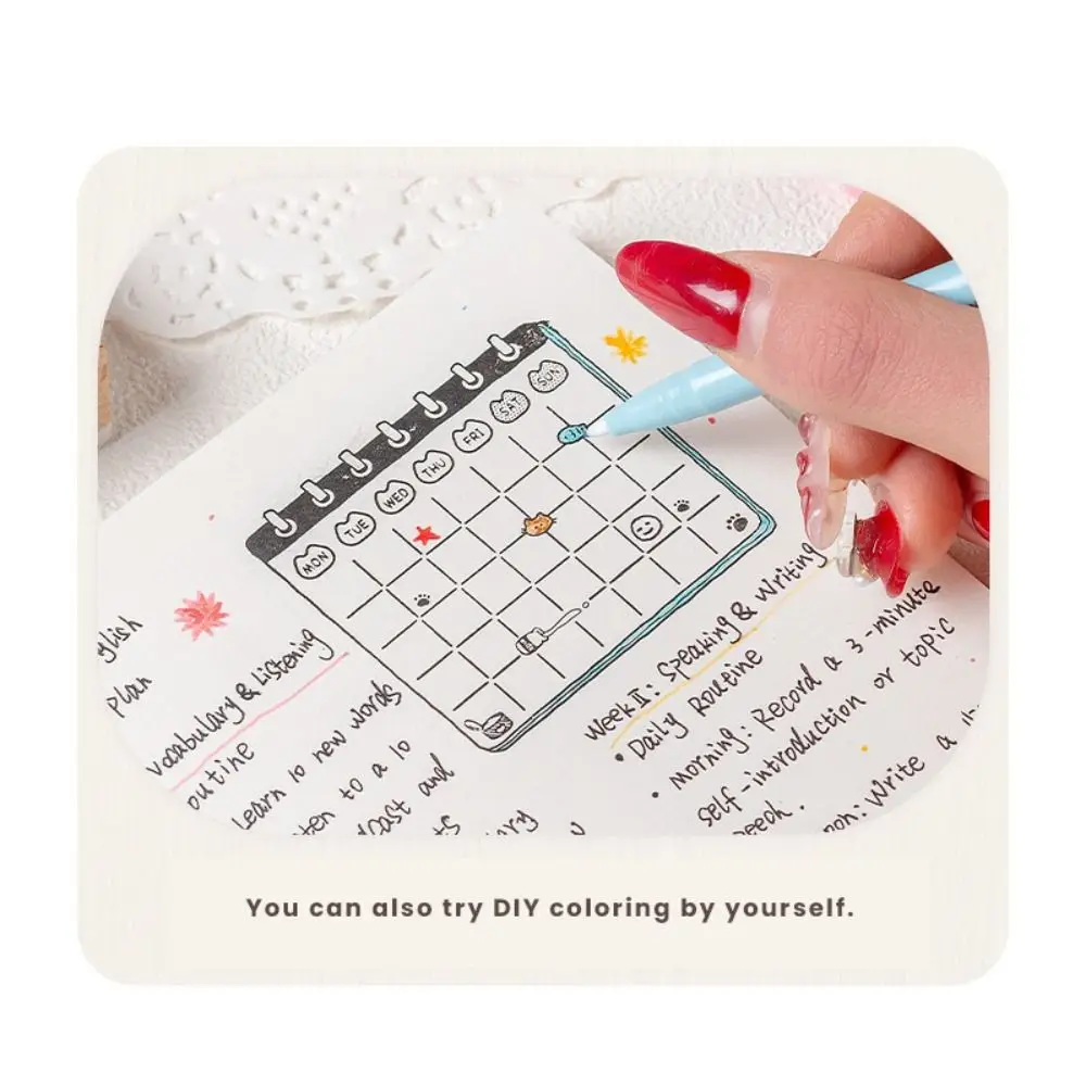 

Cartoon Wood Assorted Stamp Cat Pattern DIY Scrapbook Cat Schedule Seal Memorandum Sight Box Series Daily Memo Seal Stamp