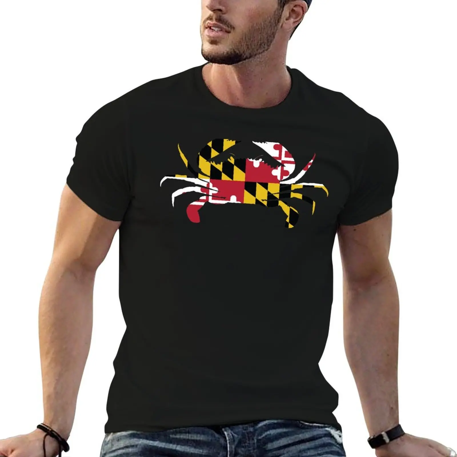 

custom man print Crab shirt Maryland personalised t graphic t t shirt shirt T-Shirt