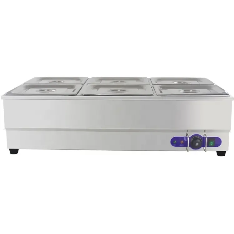 CE Certified Catering Equipment Commercial Counter Top Electric Food Warmer Bain Marie