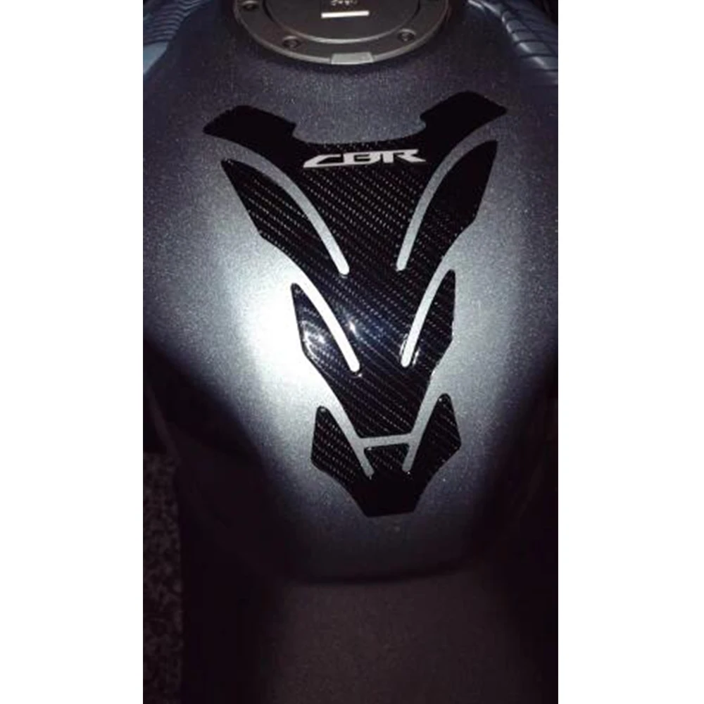 

Motorbike Racing Fiber Fuel Gas Cap Cover Tank Protector Pad Sticker Decal For Honda CBR 600 F2/F3/F4/F4i RVF VFR CB400 CB1300