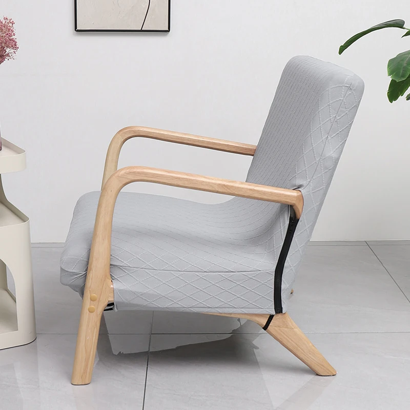 

Elastic Armchair Slipcover Modern Chair Cover Stretch Wooden Chair Cover Room Internet Cafe Bar Seat Cover Chair Protector
