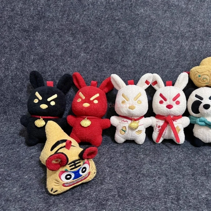 ตุ๊กตากระต่ายธีมการต่อสู้ Revenged Love Peripheral Zi Yu Tian Xuning ของตกแต่งกระเป๋า พวงกุญแจ Xu Ni Yu Sheng ของขวัญวันเกิด