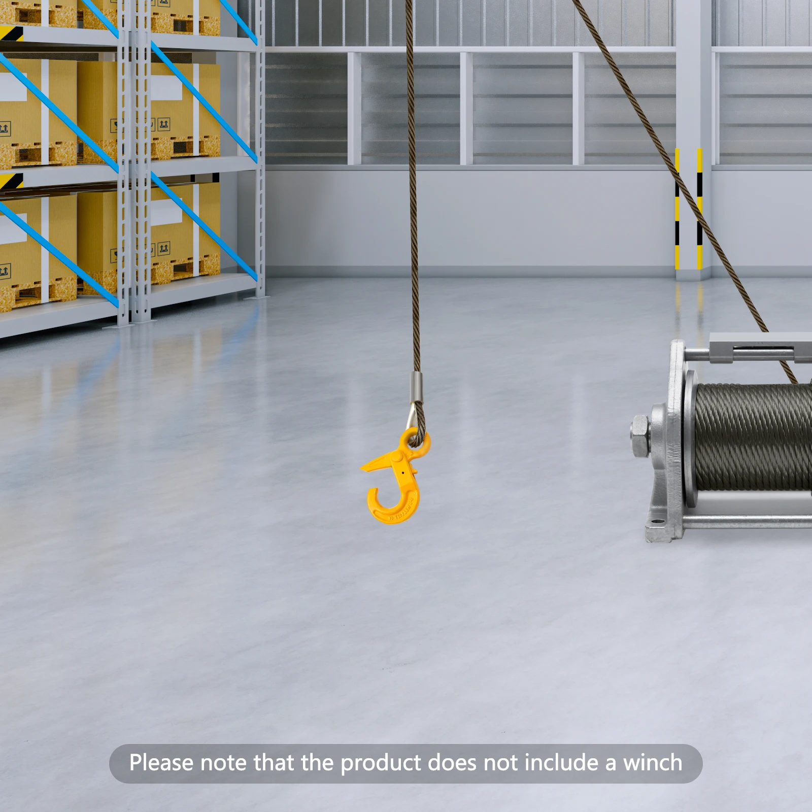 Steel Winch Cable 3/8