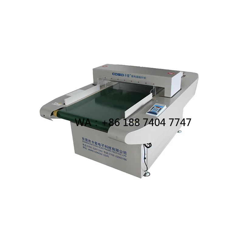 Conveyor Belt Broken Needle Detector Machine for Textile Garment Toys