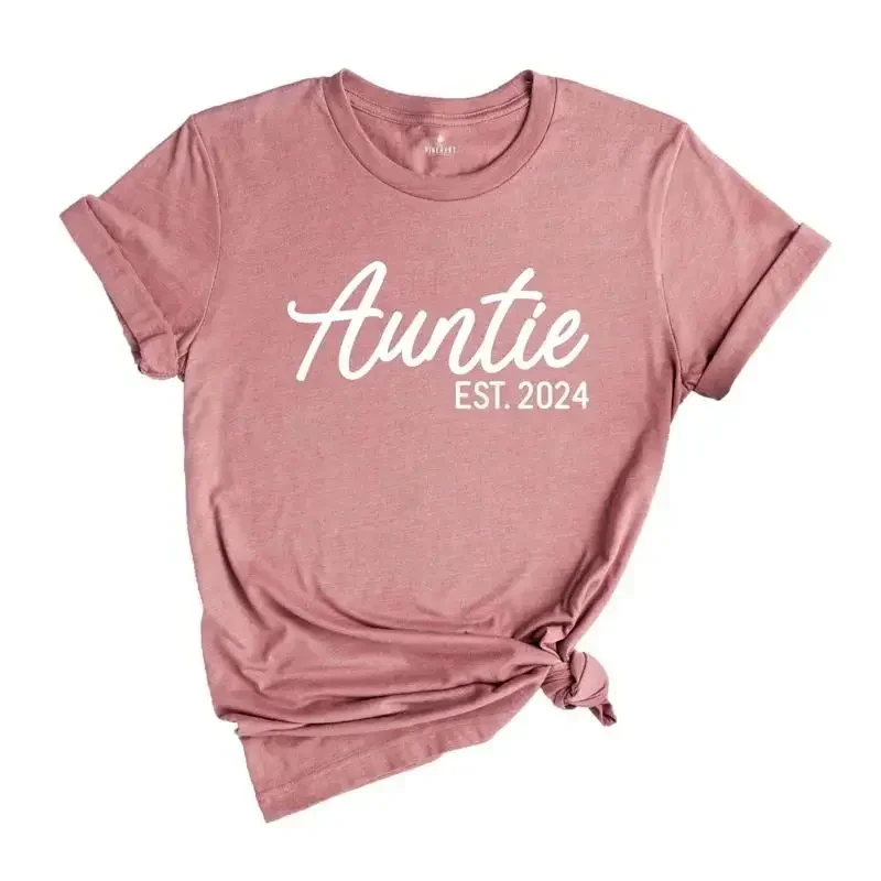 Auntie T Shirt EsT Cool AunT Best For