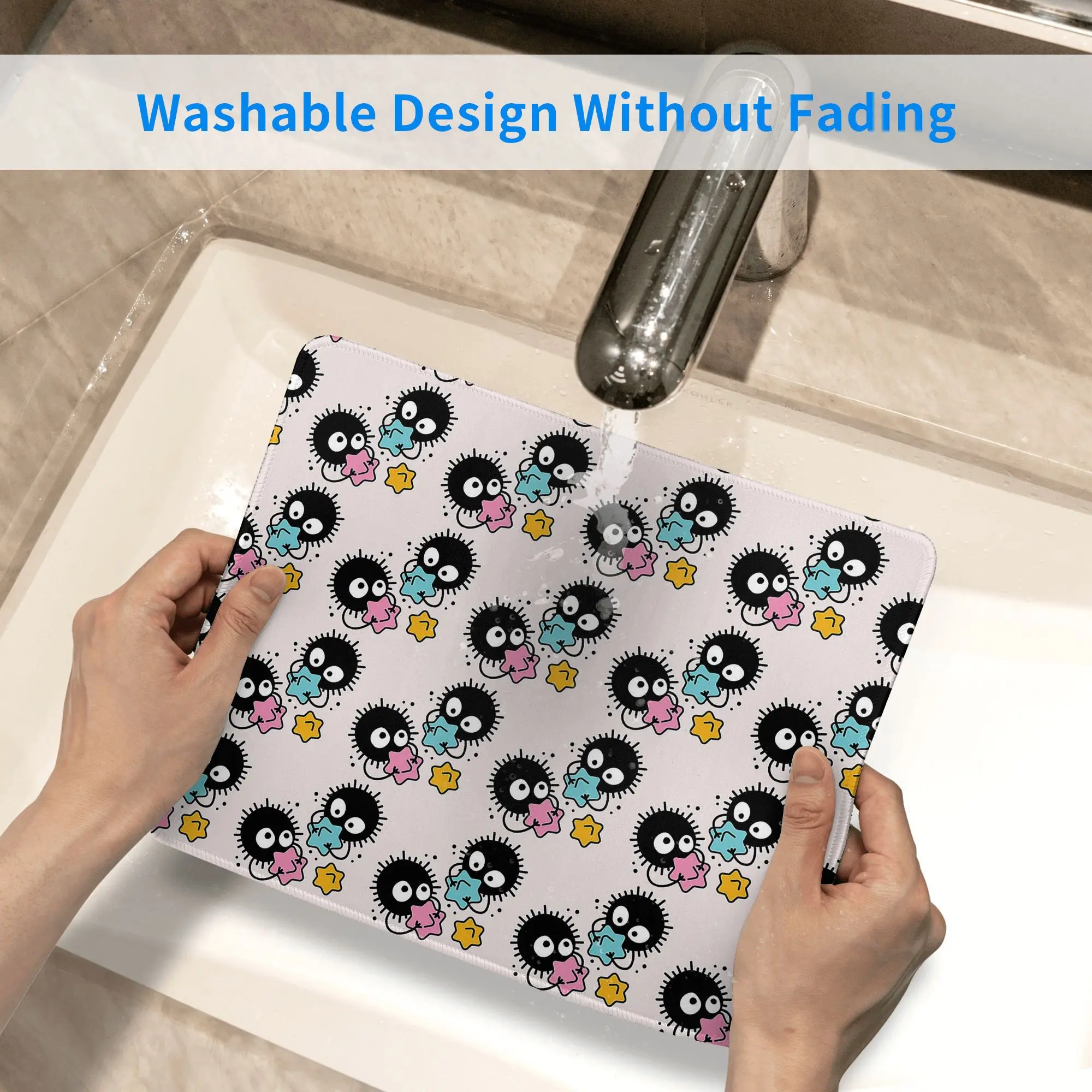 すすスタジオジブリマウスパッドコンピュータキーボードマウスマットゲーマー PC ラップトップデスクマットオフィスアクセサリーテーブルマット