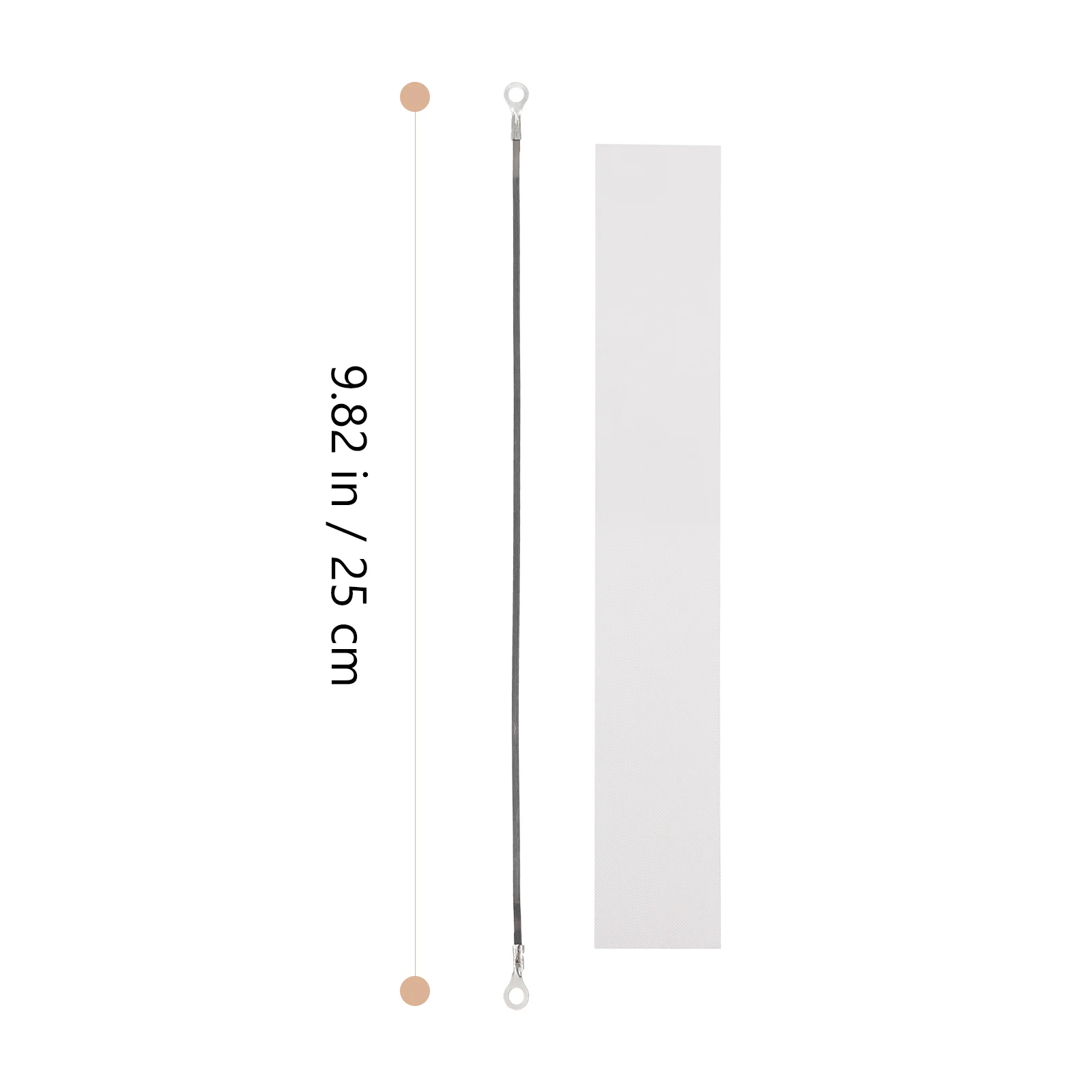 10 Sets Sealing Machine Heating Wire Sealer Repair Strips for Impulse Hand Elements Cloth