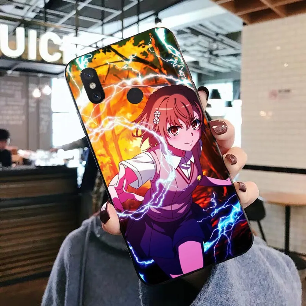 Anime M-Misaka Mikoto Cute Phone Case For Xiaomi Mi 5X 8 9 10 11 12 Lite Pro 10T PocoX3pro PocoM3 Note 10 Pro Lite