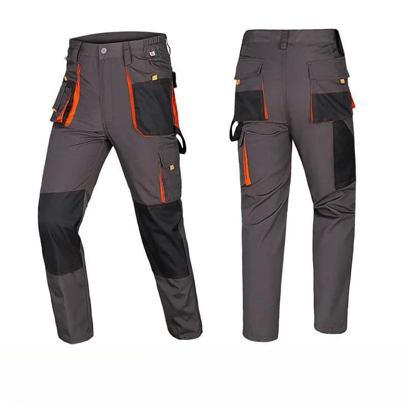 Work Clothes Men Construction Labor Protection Suit With Multi Pockets Wear-resistant Durable Work Uniform Pants Men Cargo pants