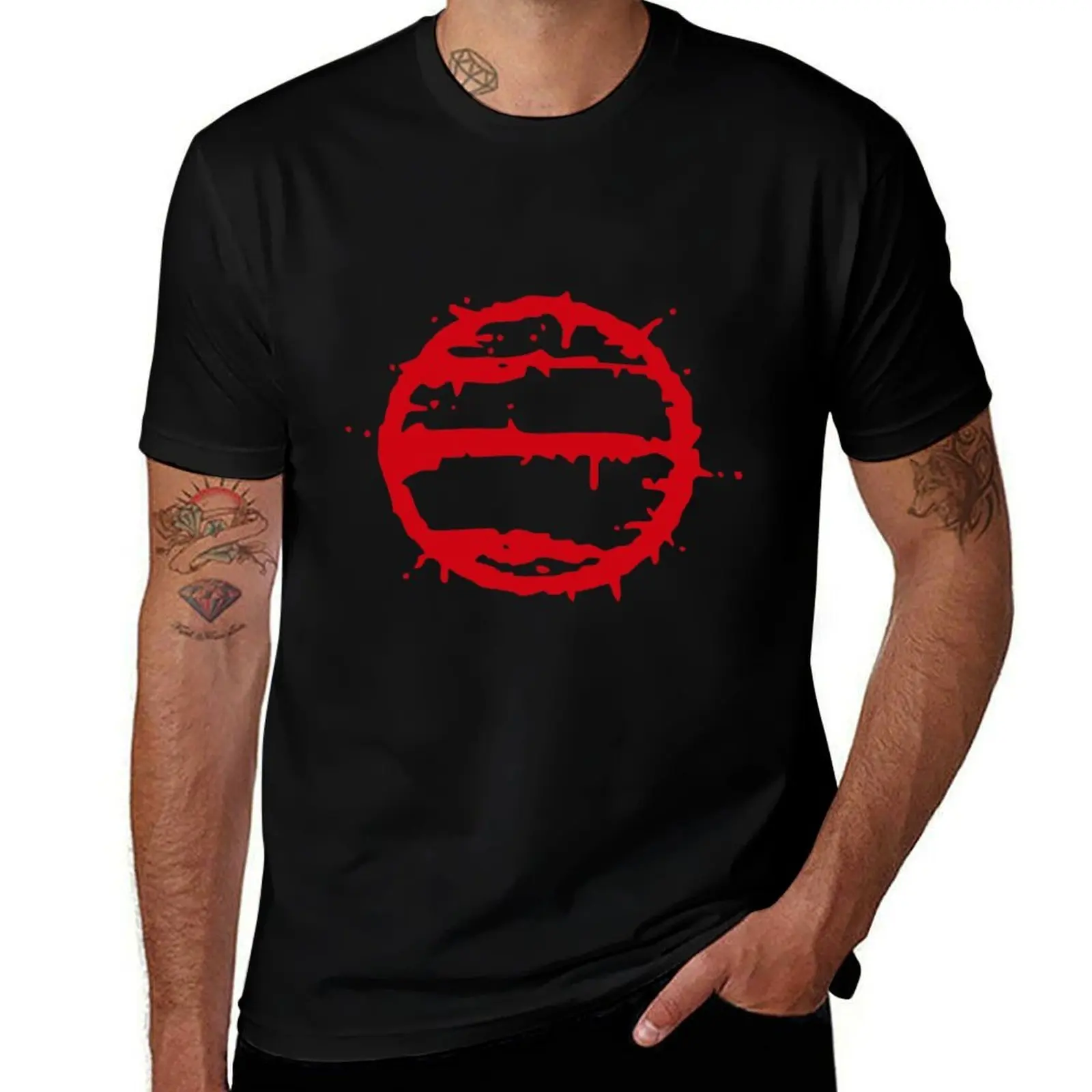 hotline miami logo T-Shirt Stain Resistant Casual Tee