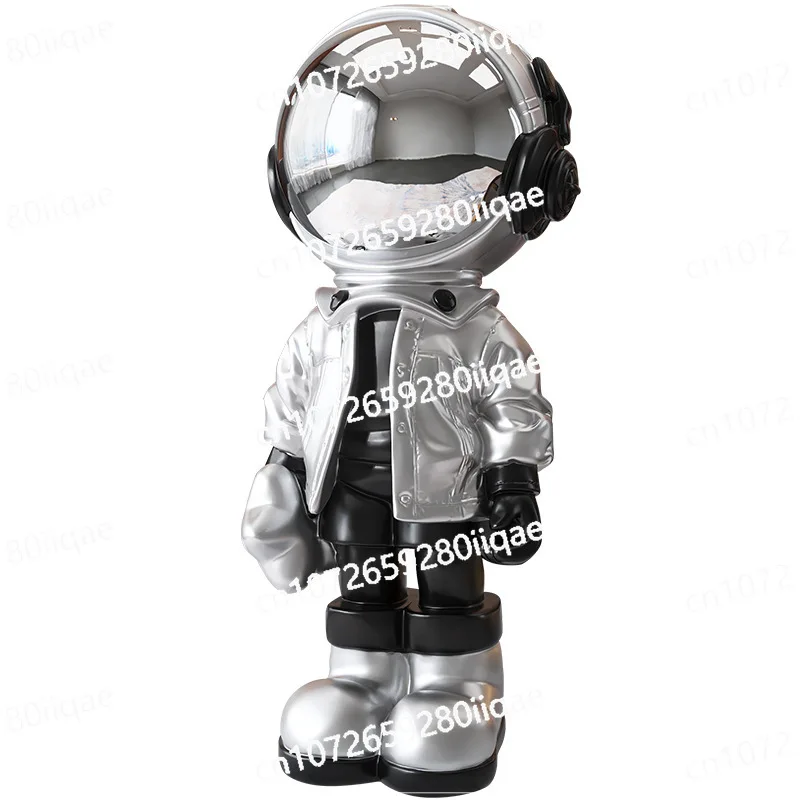 

Creative astronaut ornament living room porch TV cabinet home jewelry light luxury electroplating handicrafts decoration