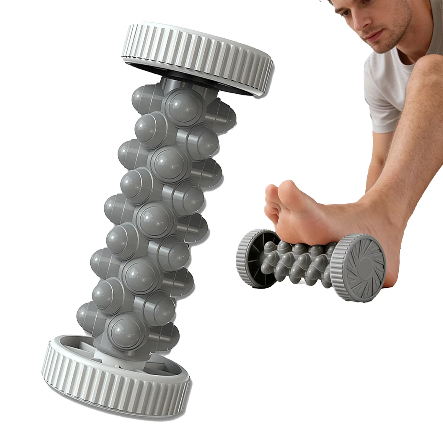 

Mother's Day gift--Foot Massager for Circulation and Pain Relief, Reflexology Massage Tools , Foot Roller for Neuropathy Pain Re