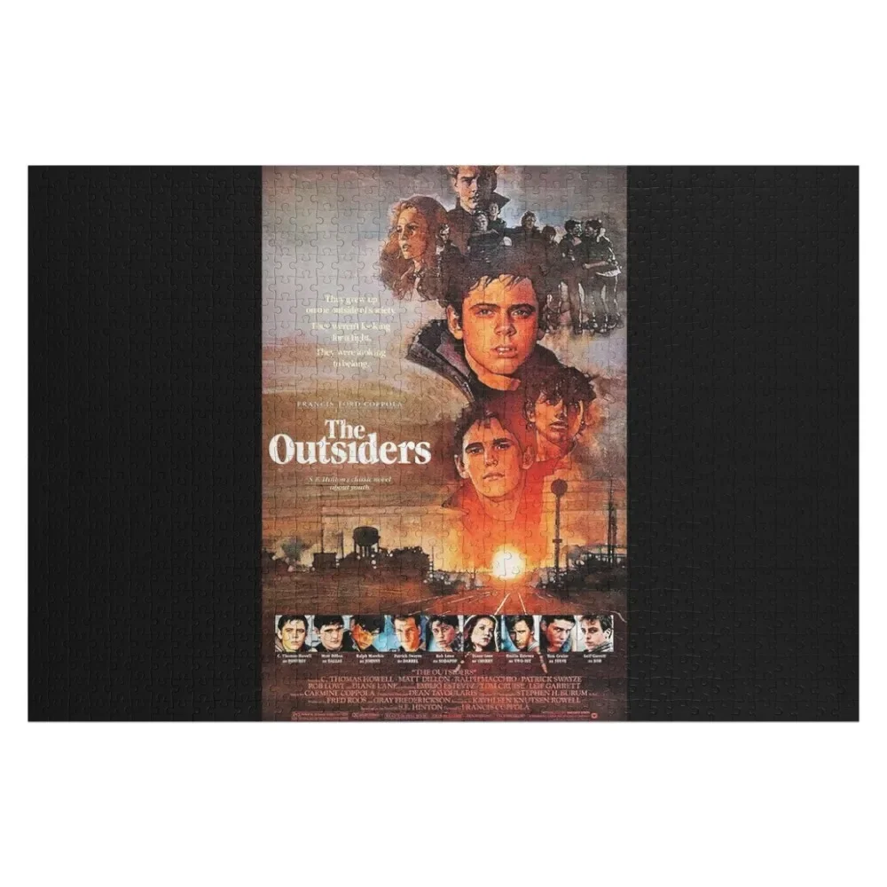 The Outsiders (1983) Jigsaw Puzzle Custom Name Wood Wood Animals Jigsaw Custom Novel Toys For Children 2022 Puzzle