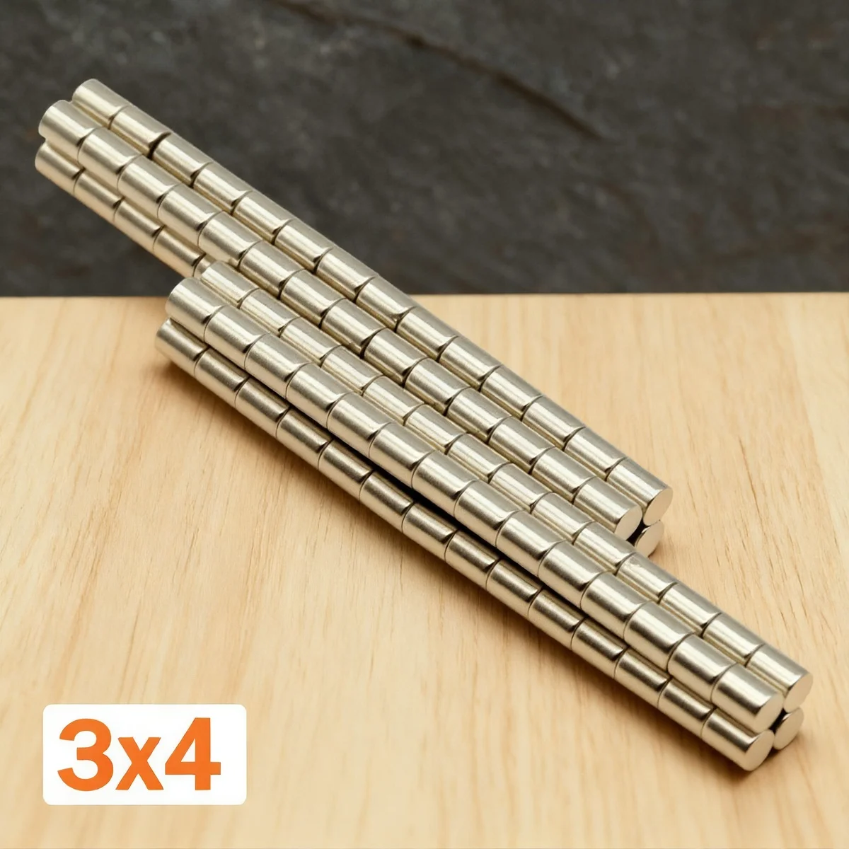 Magnete super forte 3x4mm N35 Magnete magnetico rotondo al neodimio NdFeB Potente disco imanes Magneti da frigorifero ﻿