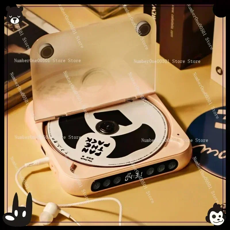 

CD player mp3 walkman student portable vinyl cd album player