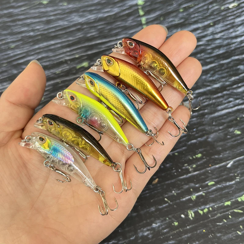 

45mm 3.5g Mini Sinking Minnow Fishing Lures Jerkbait Swimbait for Trout Bass Artificial Bait Wobbler Pesca Fishing Equipment