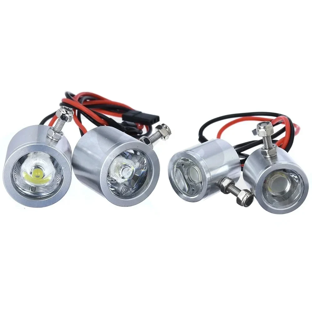 LED Spotlight Dome Lamp Highlight for 1/5 1/8 1/10 RC Car RC Boat TRX4 SCX10 RC4WD LOSI UDR Slash E-REVO X-Maxx Rovan Baja