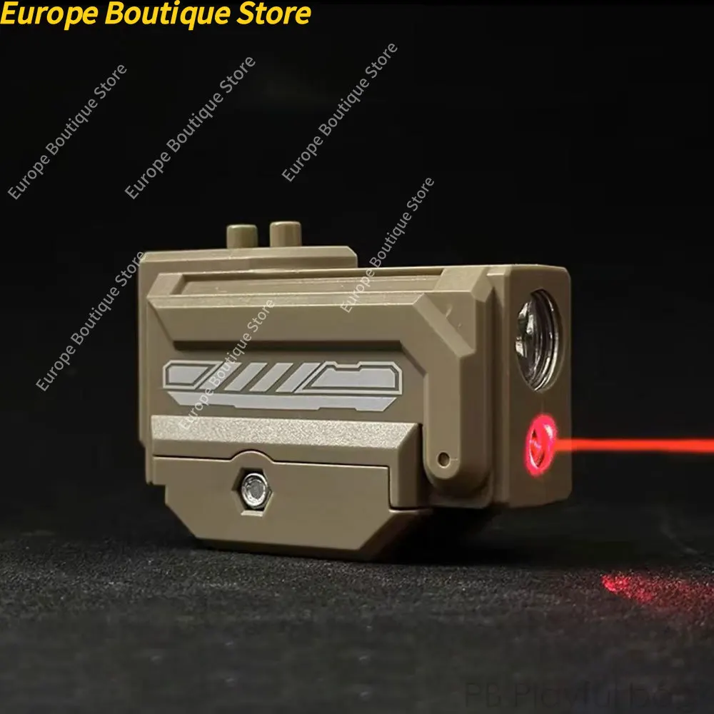 Linterna láser combinada de 20mm, iluminación LED, Camping, viaje, CS, accesorios de juguete, novedad de 2026