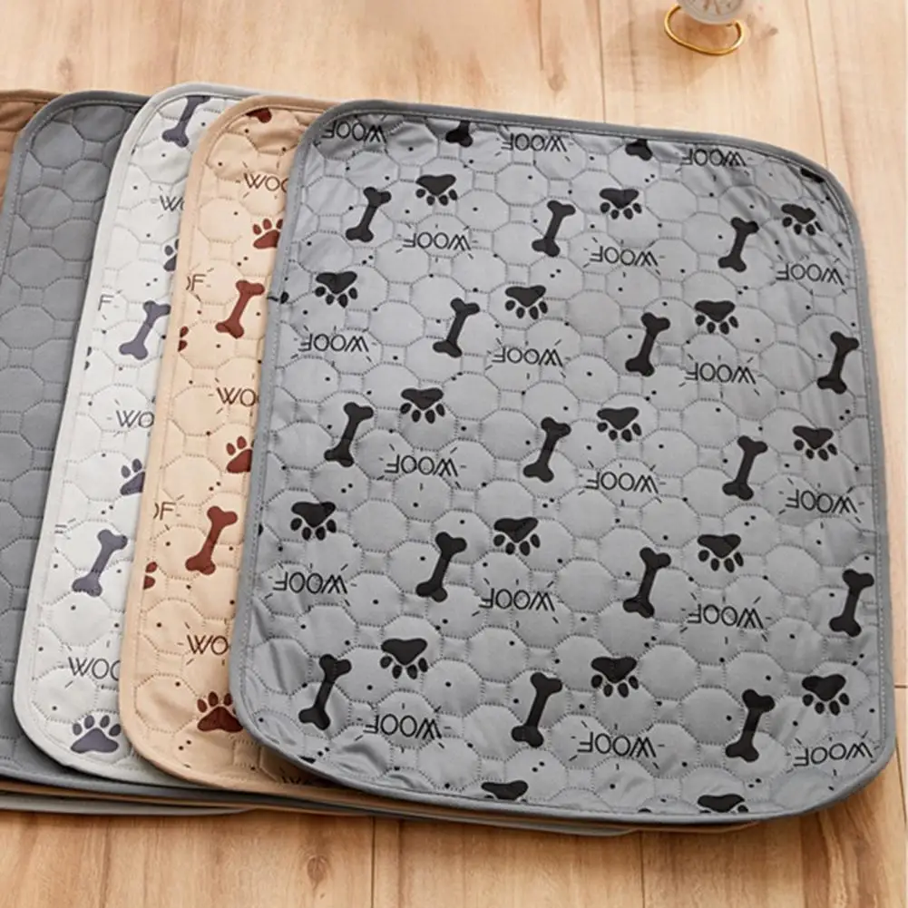 Dog Diaper Pad Pet Training Pad Highly Absorbent Extra-Soft Quick Dry Cartoon Print Washable Pet Dog Puppy Pee Pads Dog Pads