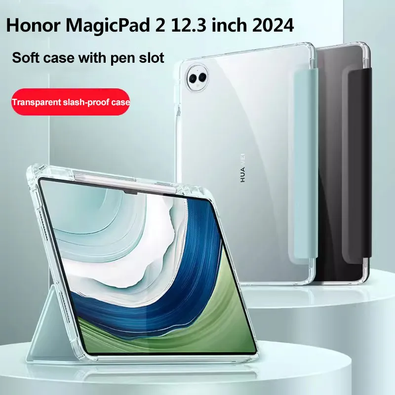 

Чехол со слотом для ручки для Huawei MatePad 12 X Pro 12,2 2024 Air 12 SE 11 Air 11,5 S Pro11 T10S T10 SE 10,1 10,4 11 11,5 PaperMatte