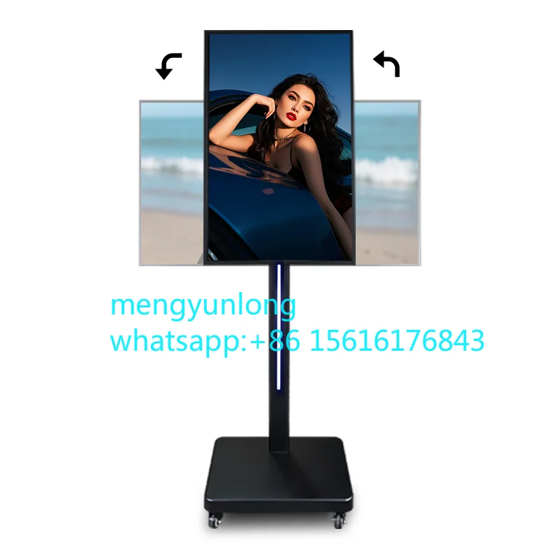 

COSUN Smart LCD Advertising Display tor Battery-Powered Portable Touch Screen Digital Signage for Retail Stores Elevators