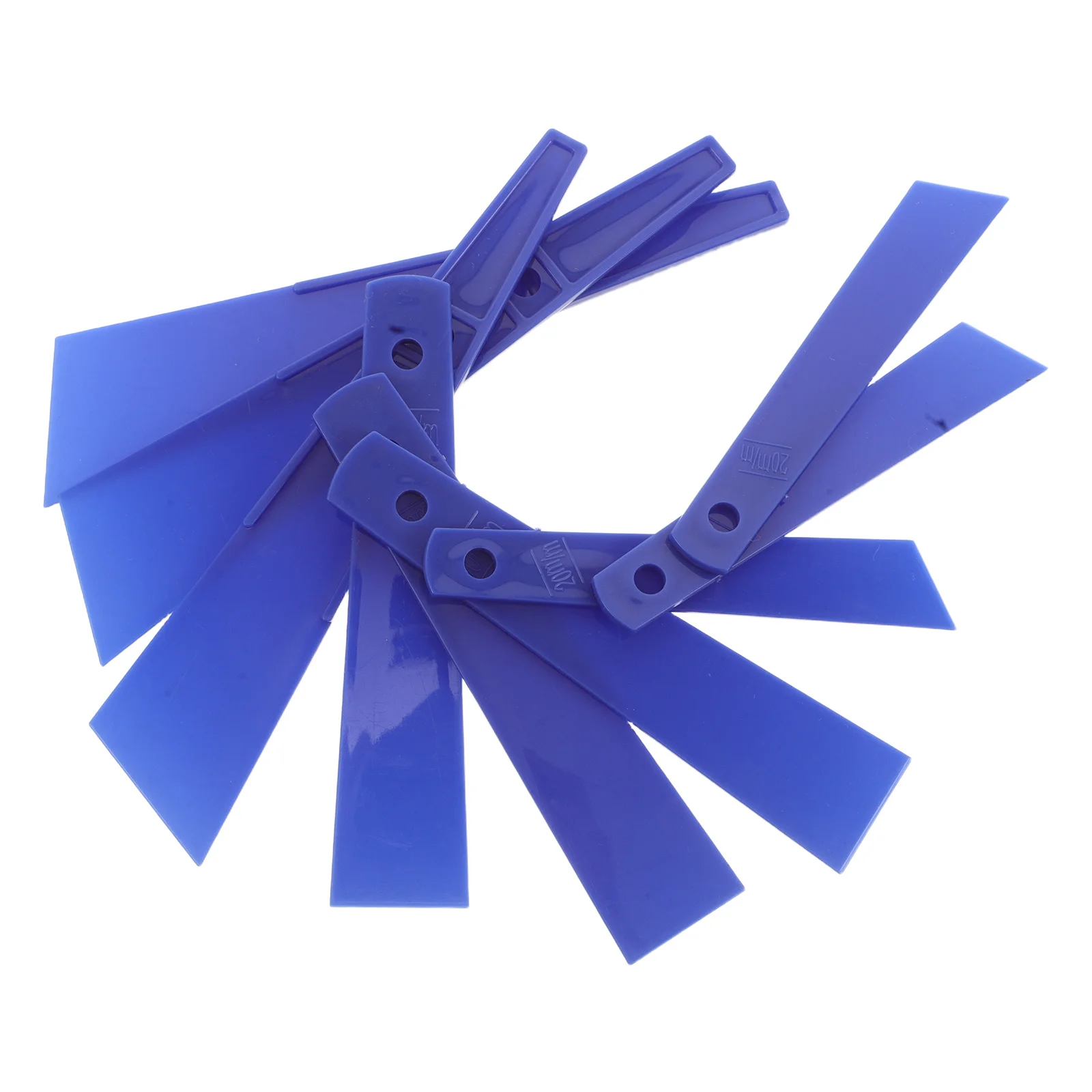 

9pcs Glue Spreader Tool 20Mm 30Mm 40Mm Plastic Scraping Board For Precision Adhesive Application Handheld Craft Spatula