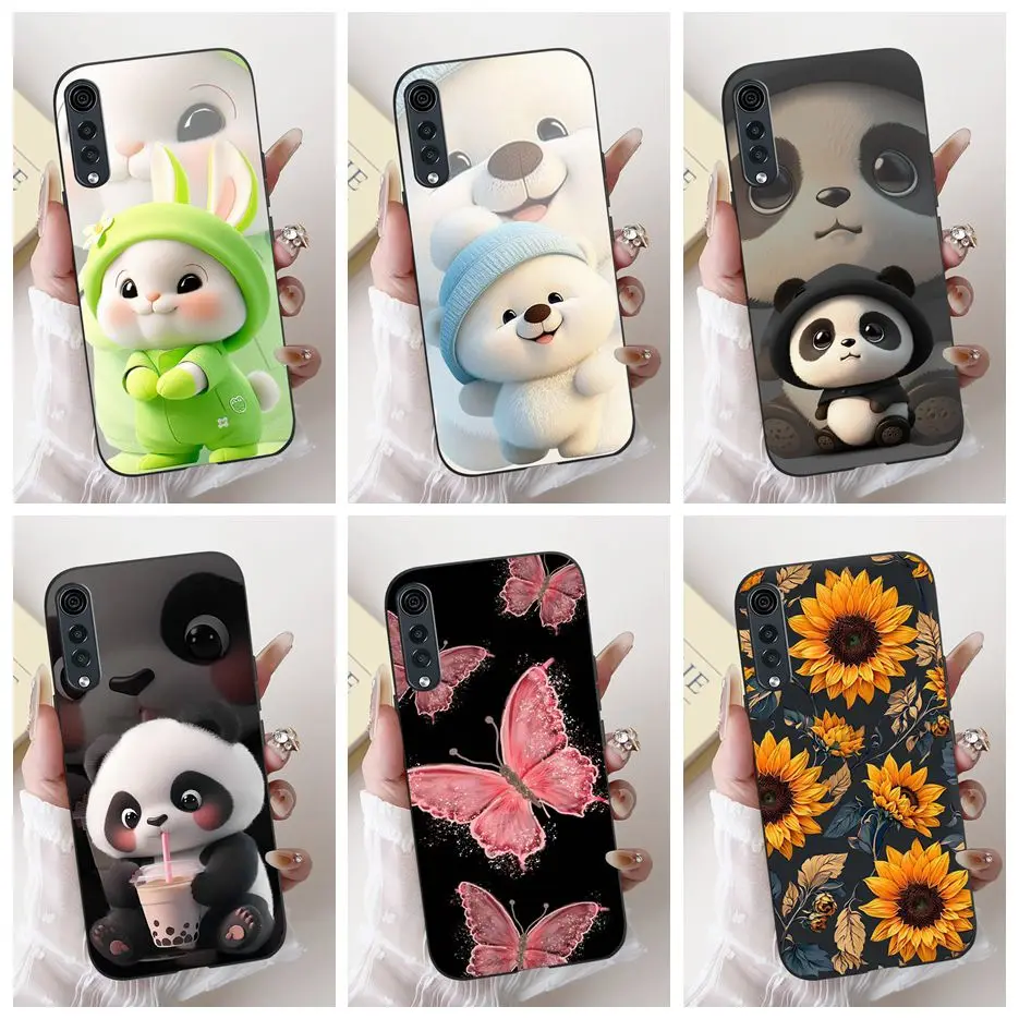 For LG Velvet 5G UW Case LM-G900V Cute Fashion Cartoon Cover Soft Silicone Case For LG Velvet 5G LM-G900N LGVelvet Fundas Bumper