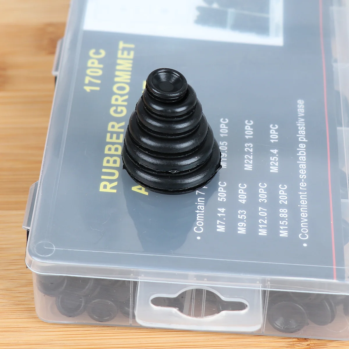 

170Pcs Decorative Plastic Screw Cap Covers Furniture Cabinet Accessories Black Plastic Plug Buttons for Auto Home Car