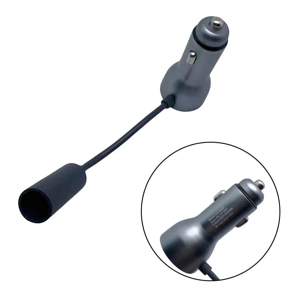 012M Car Charger StepUp 1224V to 30V 2A 60W Cable for Starlink Mini with Overcurrent and Overvoltage Protection