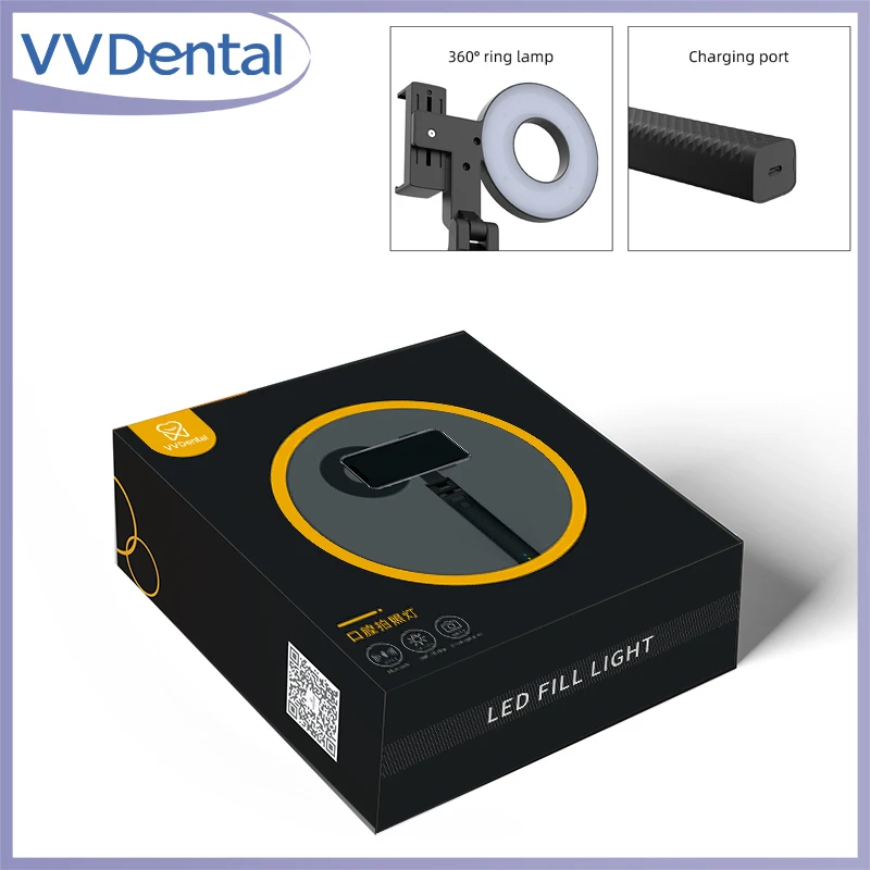 

VVDental Dental Flash Light Photography Equipments LED Oral Filling Light Intraoral Filling Lamp Mobile Phone Photo