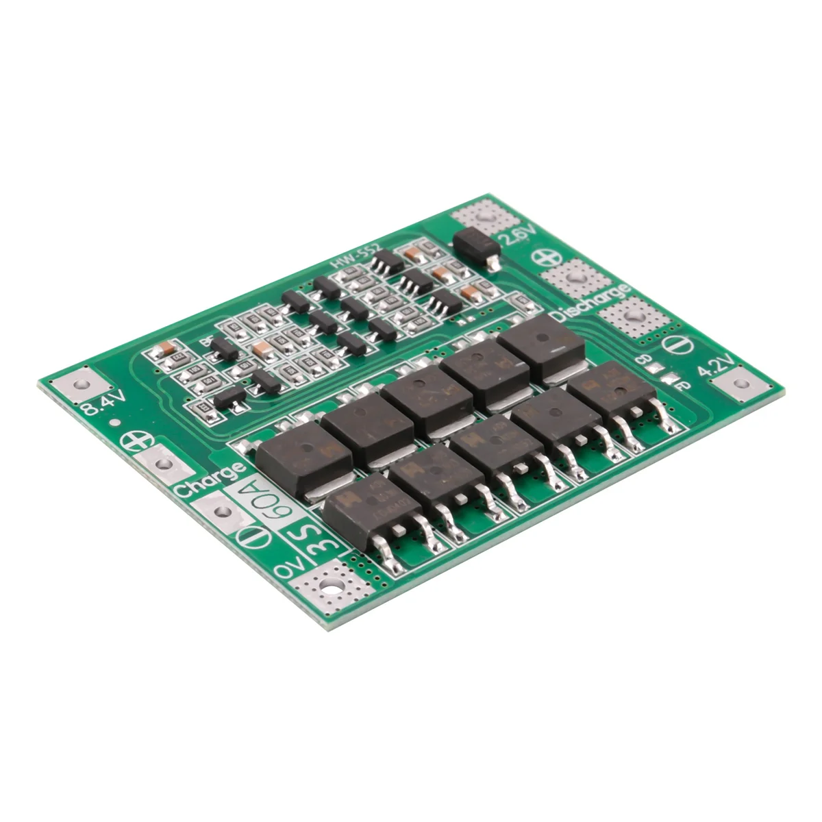 3S 60A Bms Board Lithium Li-Ion 18650 Battery Protection Board With Balance For Drill Motor 11.1V 12.6V 18650 Lipo Cell Module