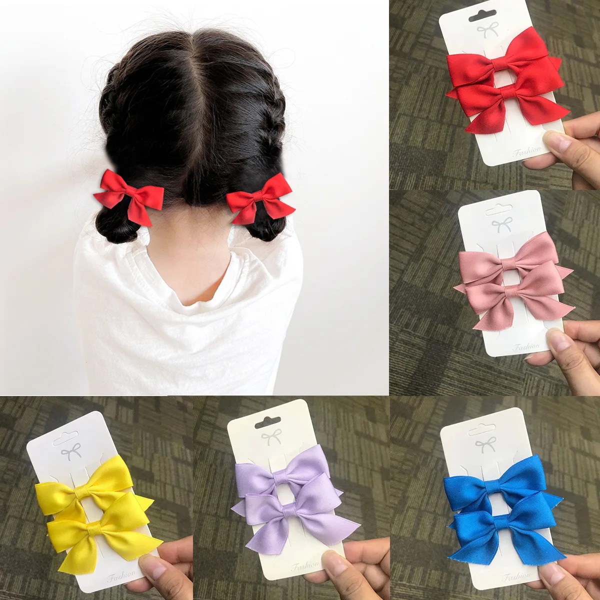 120pcs-baby-girls-hair-accessories-3-inch-solid-ribbon-bow-hair-clips-wrapped-hairpins-kids-headwear-bulk-pack